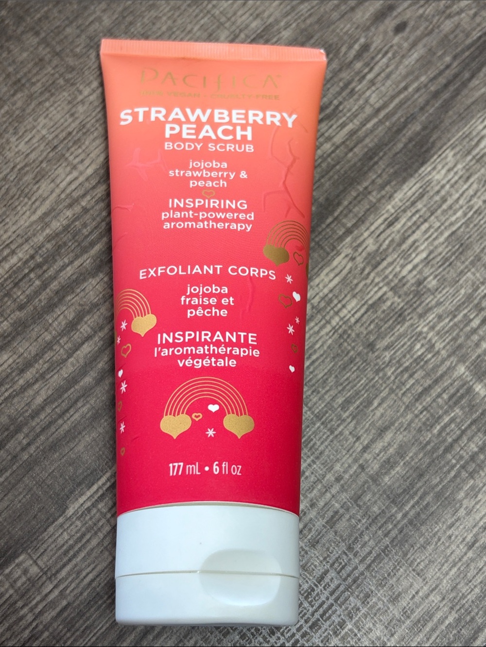 Pacifica Strawberry Peach Body Scrub